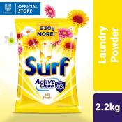 Surf Powder Detergent Sun Fresh 2.2KG Pouch