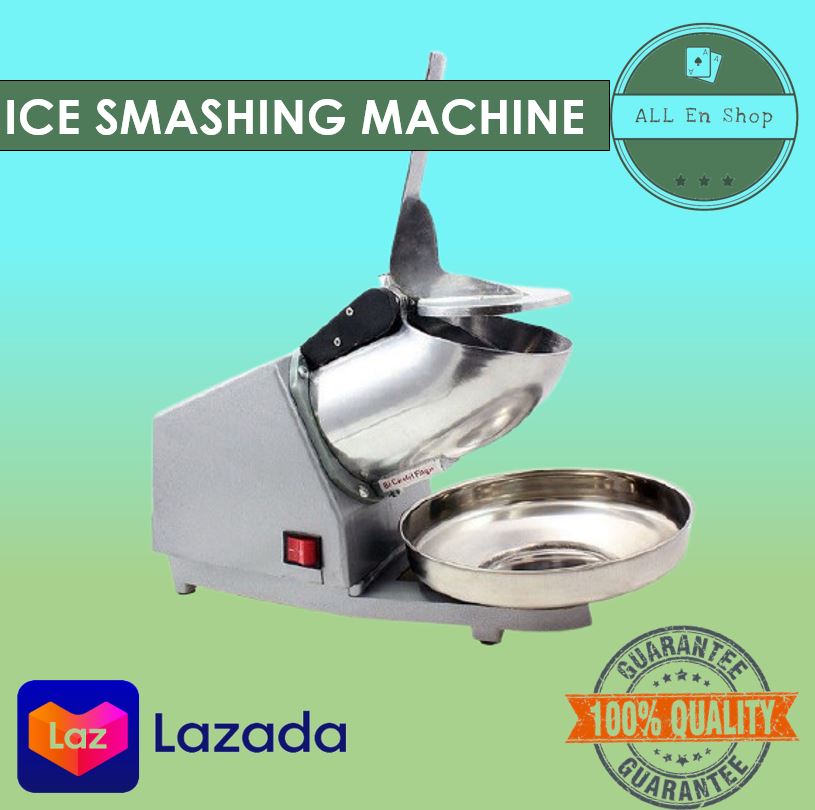 ALL En Shop Ice Crashing Machine Heavy Duty Ice Crusher, Crushed Ice