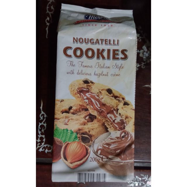 Merba Nougatelli cookies 200g | Lazada PH