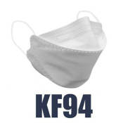 1PC KF94 Face Mask 3 Layer NON-WOVEN Protection Filter 3D Anti Viral Anti Dust Anti Fog And Smoke