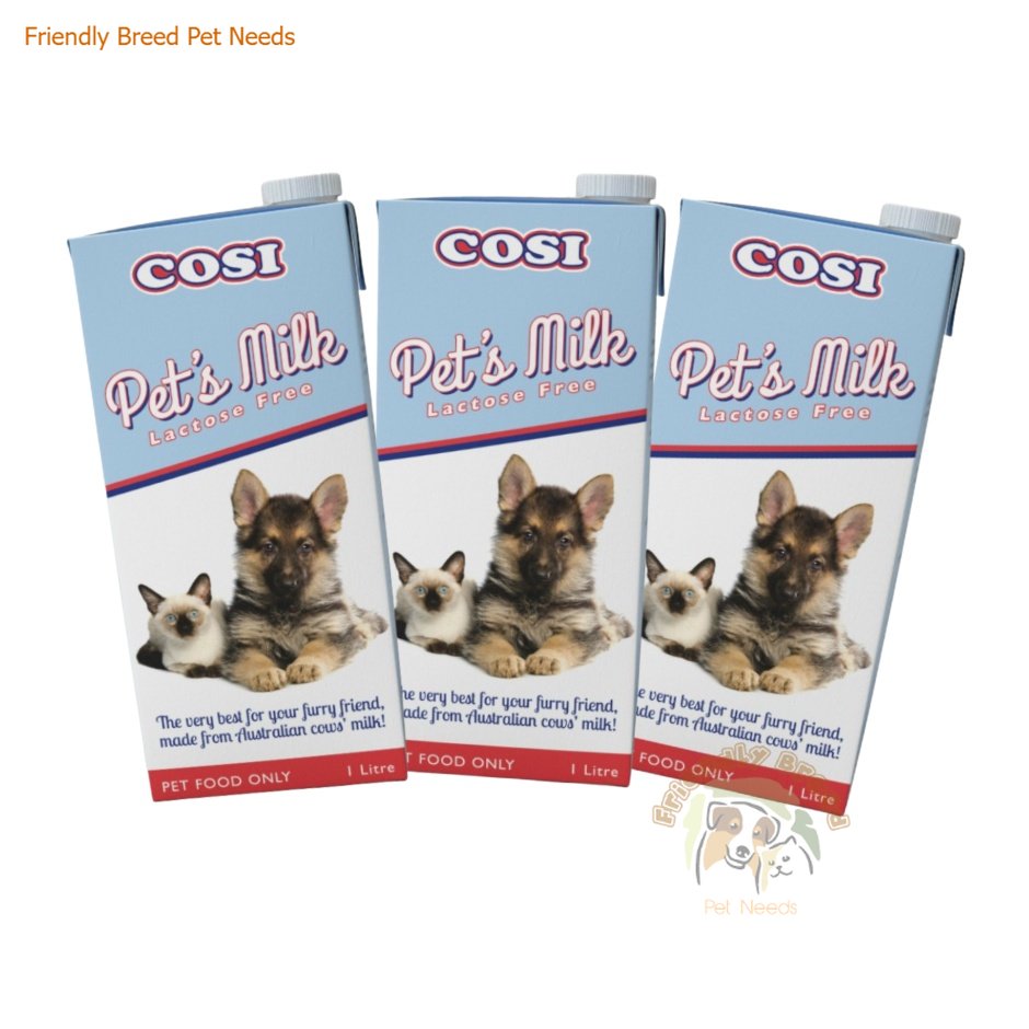 Cosi Pets Milk Lactose free dogs and cats 1L pet food pet supplement