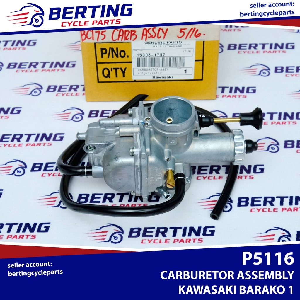 CARBURETOR Kawasaki Barako Genuine 150031757 Lazada PH