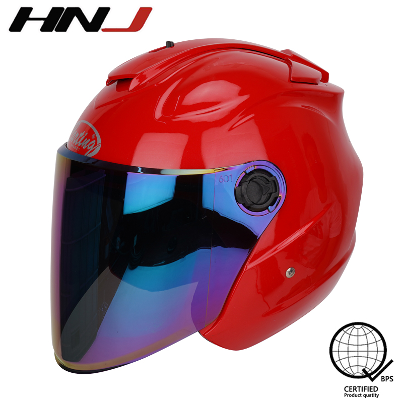 HNJ A4004 Motorcycle Helmet Half Face helmet tinted visor Motor Helmet
