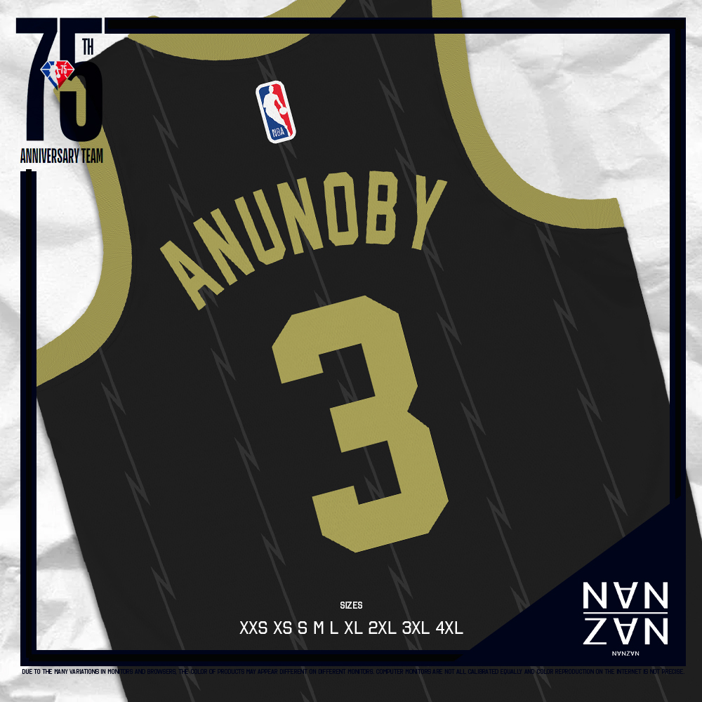 ZTORE City Edition NBA TORONTO RAPTORS OG ANUNOBY Jersey 2023 Full  Sublimation Premium Dryfit