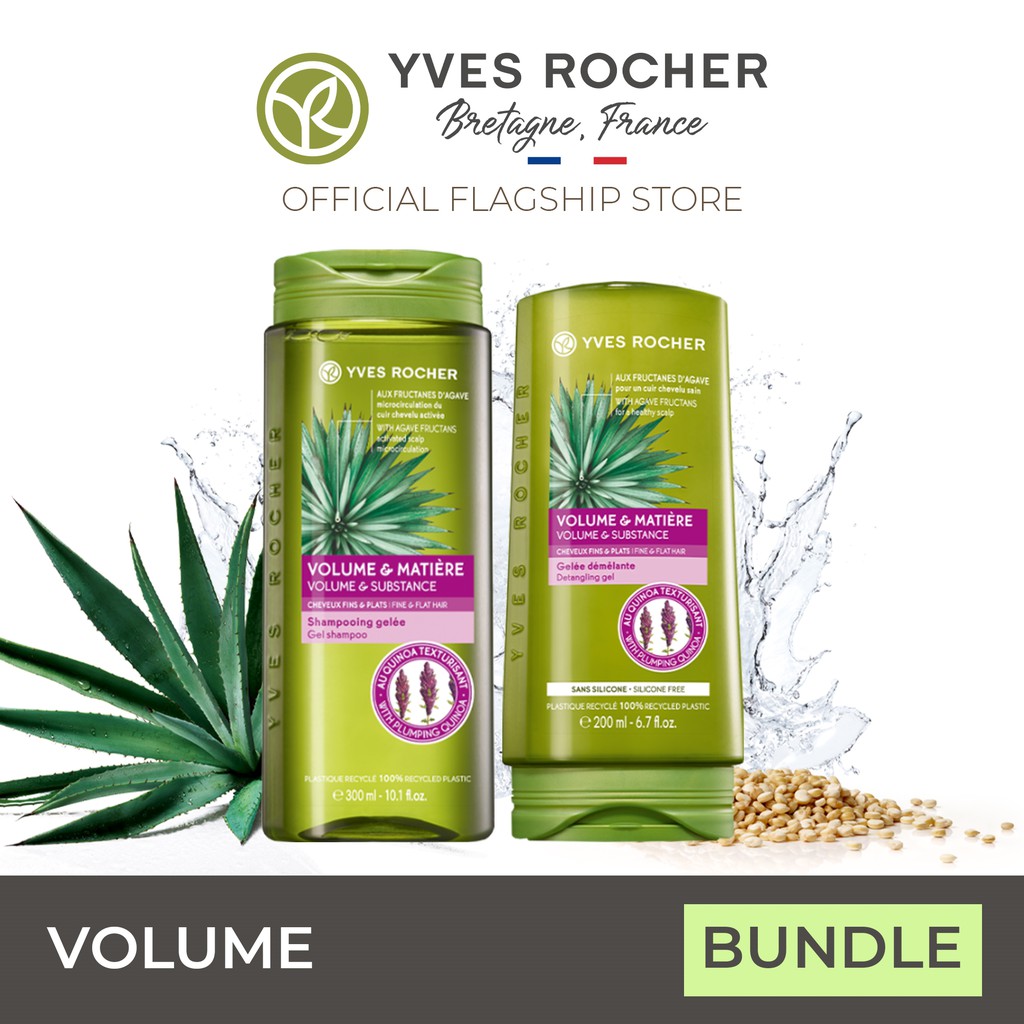 shopping with confid YVES ROCHER Volumizing Shampoo and Conditioner