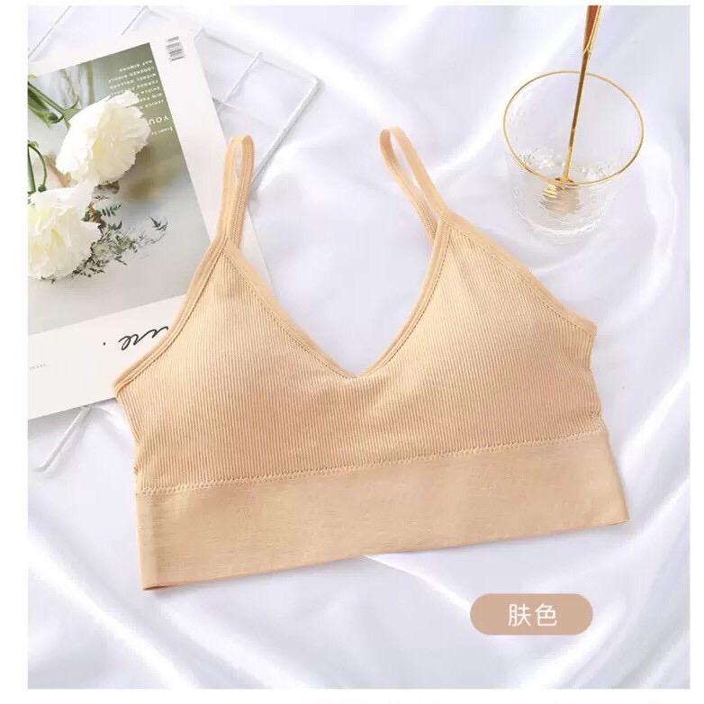 Korean U Back Bralette Tops Stylish Bra Non Wire