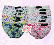 EX    12PCS  COTTON PANTY FOR WOMEN