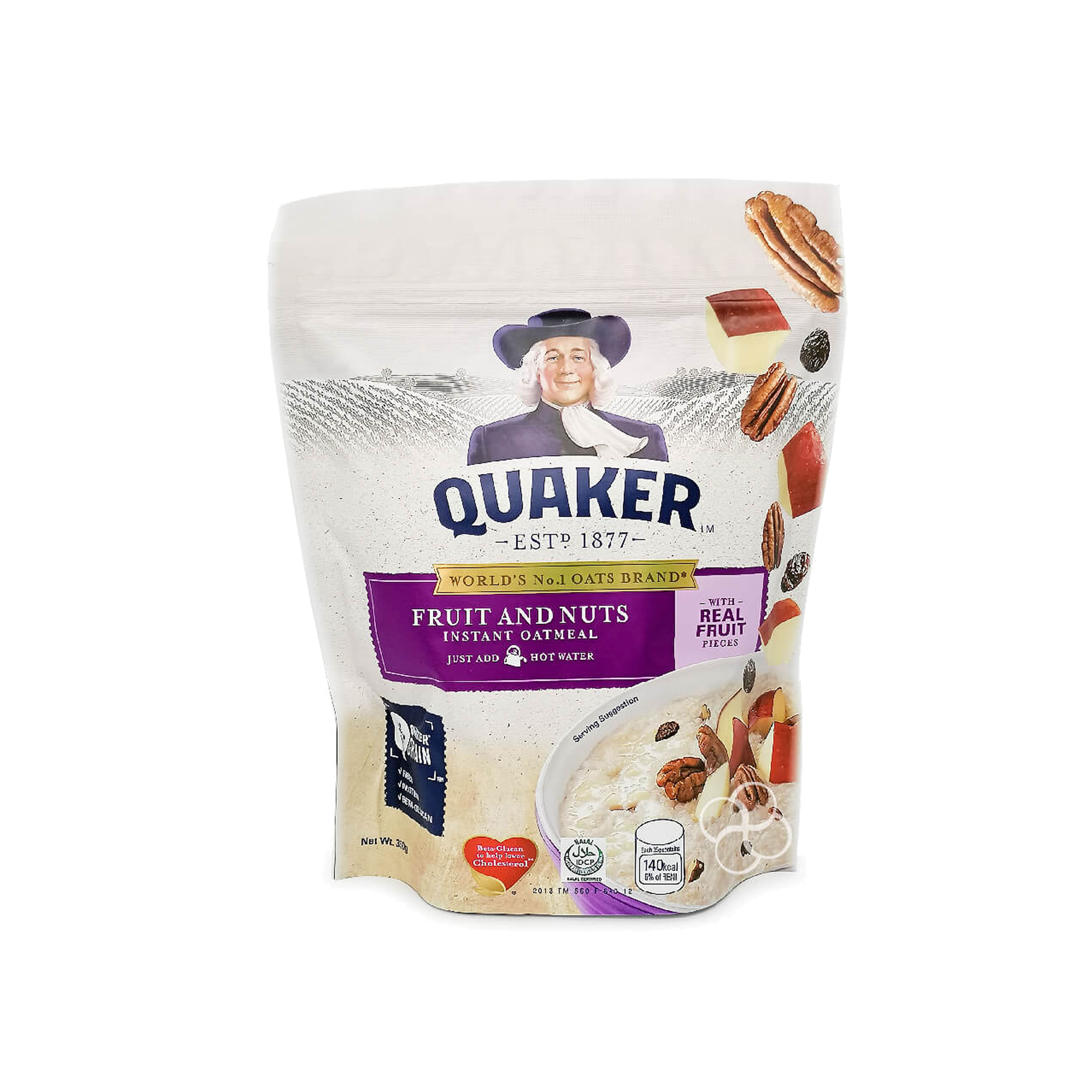 Quaker Fruit and Nuts Instant Oatmeal 350g Lazada PH