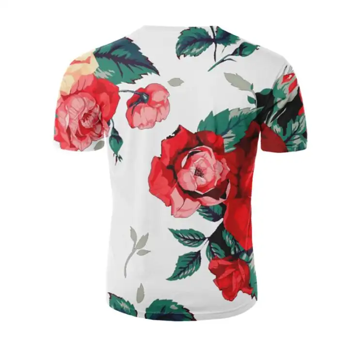 red rose shirt mens