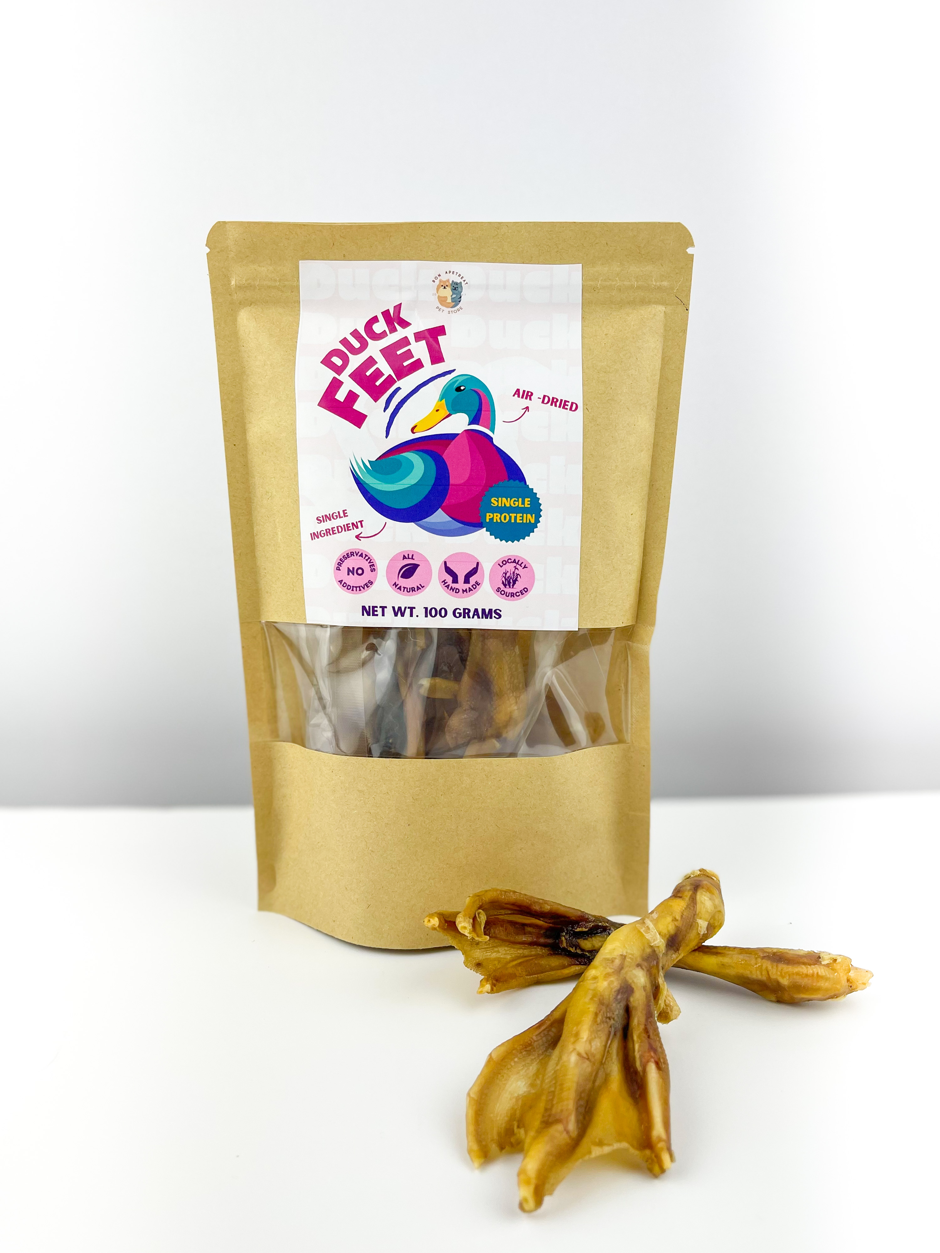 all-natural-air-dried-duck-feet-crisps-for-dogs-lazada-ph