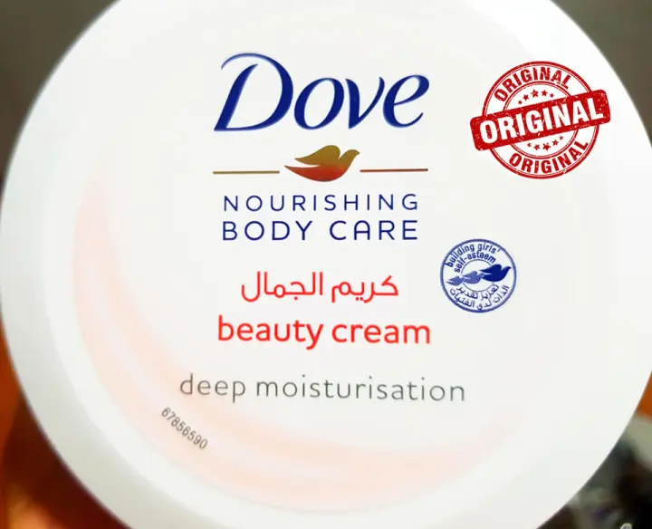dove nourishing body care beauty cream