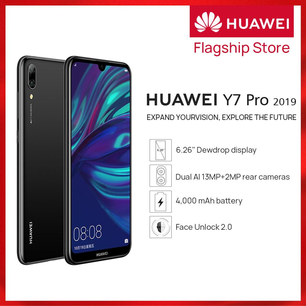 Huawei Y7 Pro 2019 32GB — 3GB 6.26 inches HD+ Screen Smart Phone