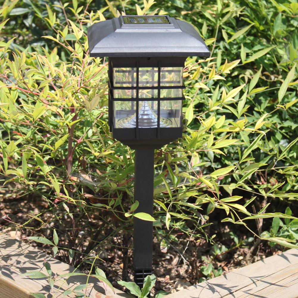 Đèn LED Chạy Bằng Năng Lượng Mặt Trời Sân Vườn Đèn Trụ Trang Trí Ngoài Trời Tự Động Bật/Tắt