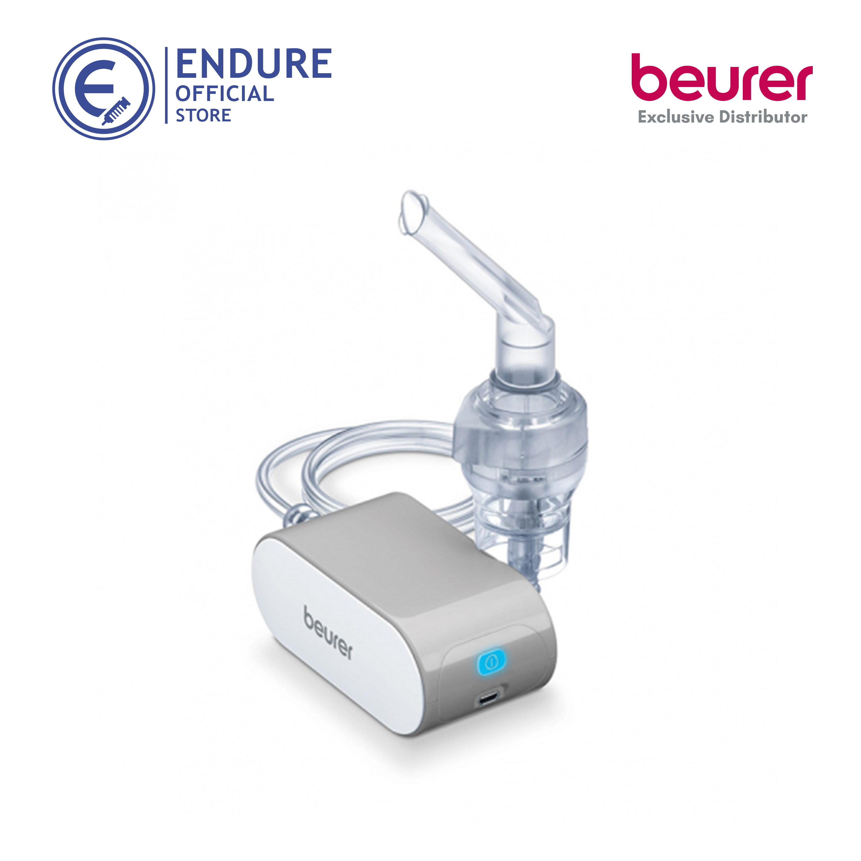 Beurer IH 58 Nebuliser (Nebuliser with compressed-air technology – compact  & ideal when travelling)