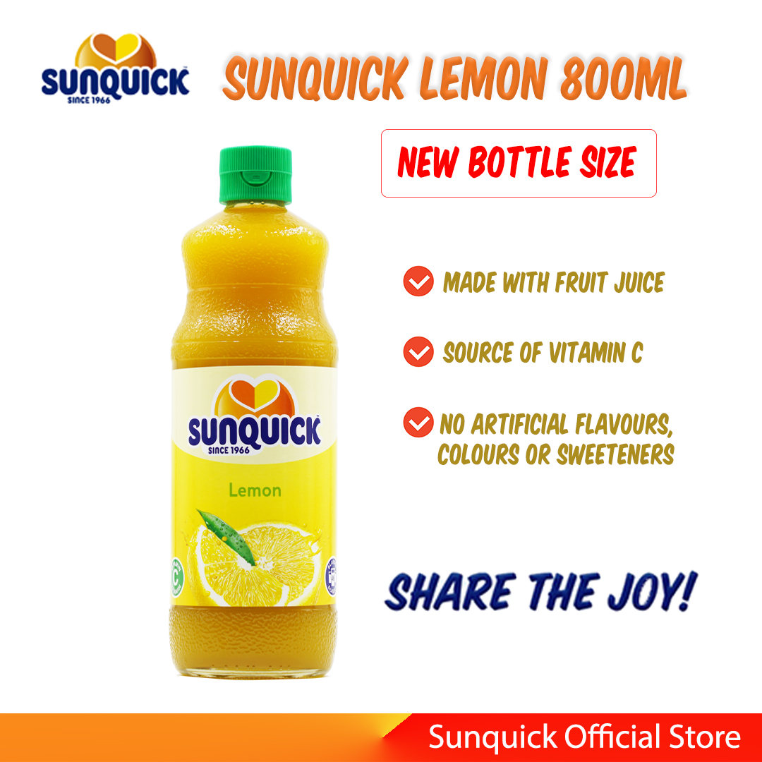 Sunquick Lemon Juice Concentrate 800ml Lazada PH