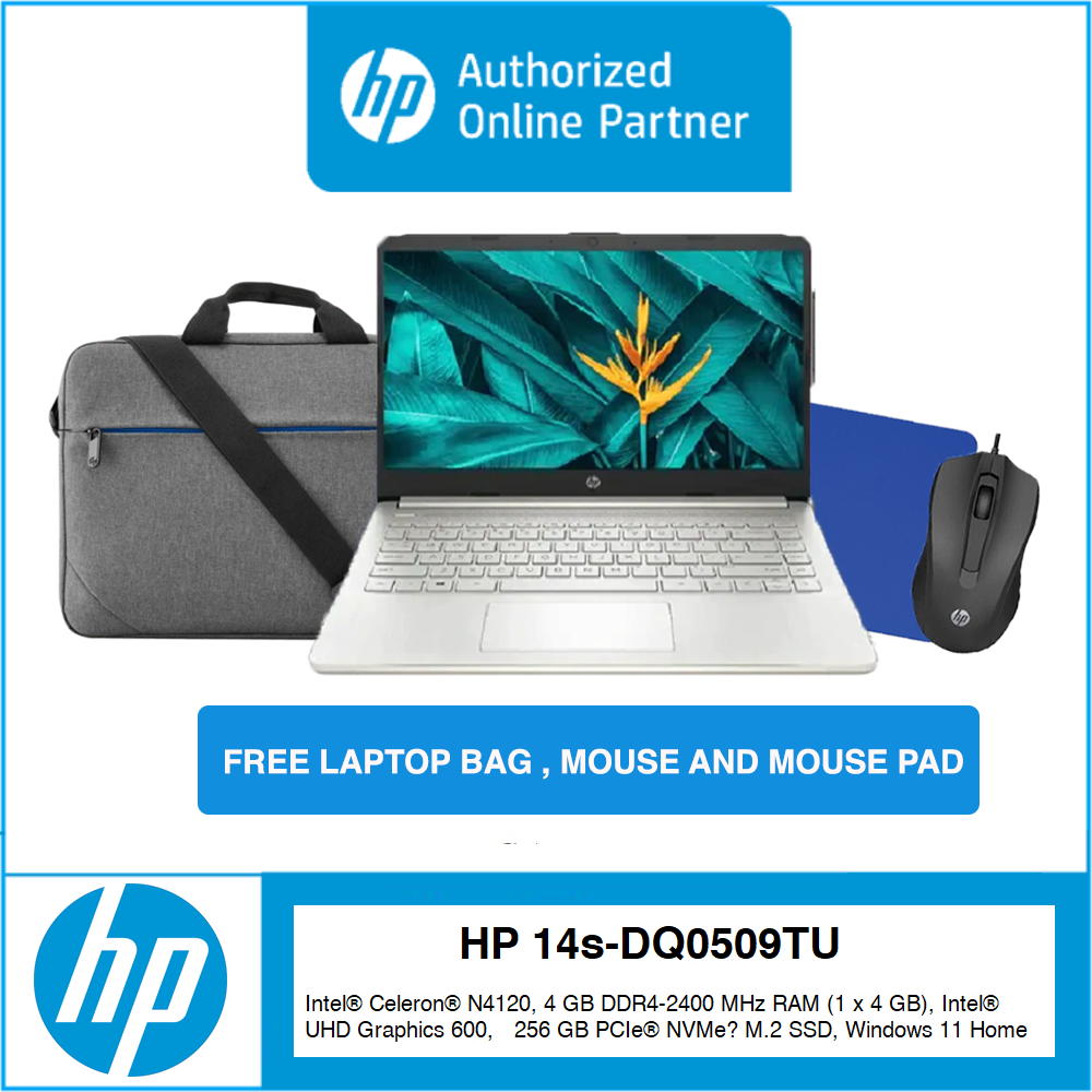 HP 14sdq0509TU Intel Celeron N4120 4GB 512GB SSD 14" Integrated Win11