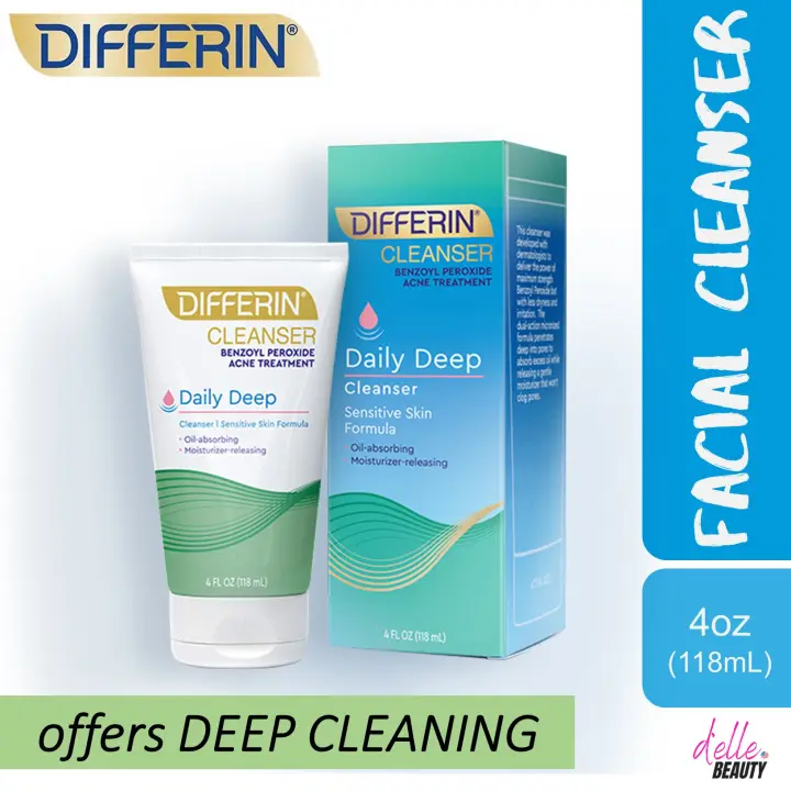 differin benzoyl peroxide wash