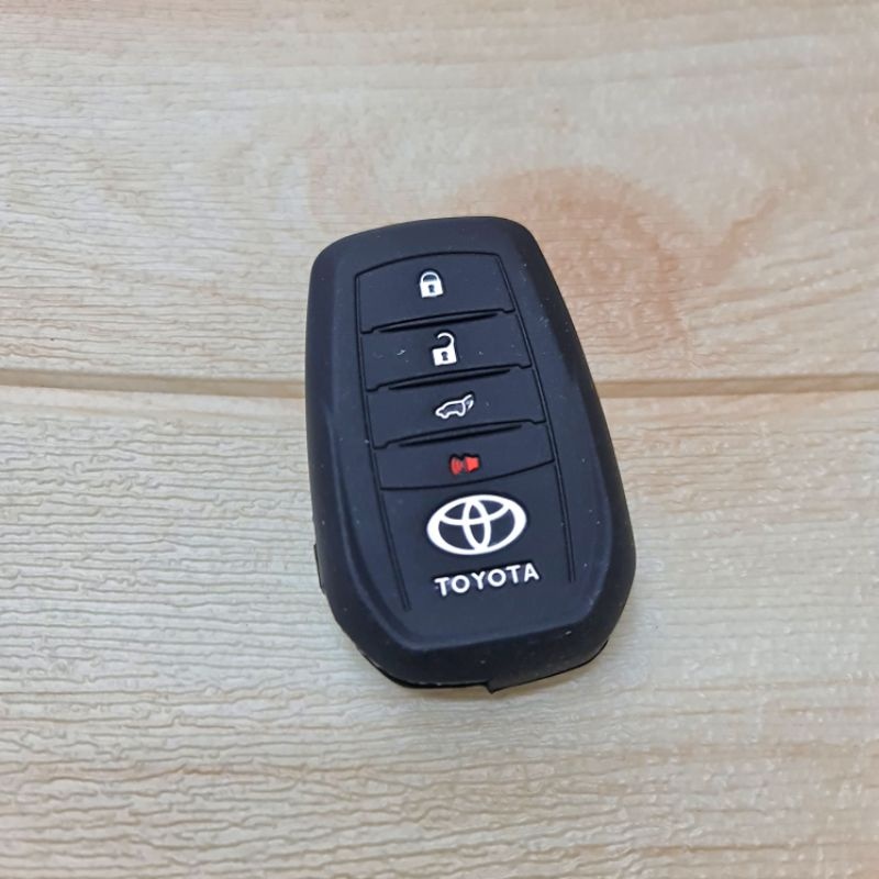 toyota hilux conquest silicon keychain fortuner 3 4 buttons keyless ...
