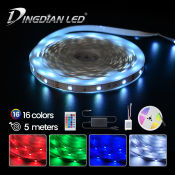 DingDian LED Room Lights - Waterproof Strip Lights with Remote