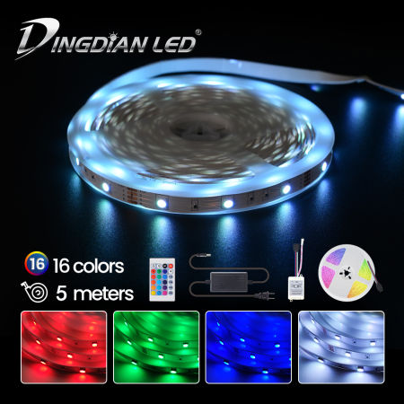 DingDian LED Room Lights - Waterproof Strip Lights with Remote