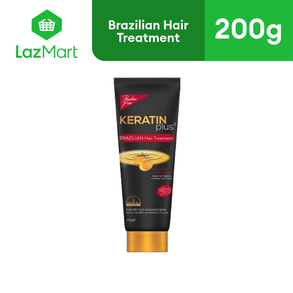 Keratin Plus Brazilian Hair Treatment 200g (Black Tube) Keratin
