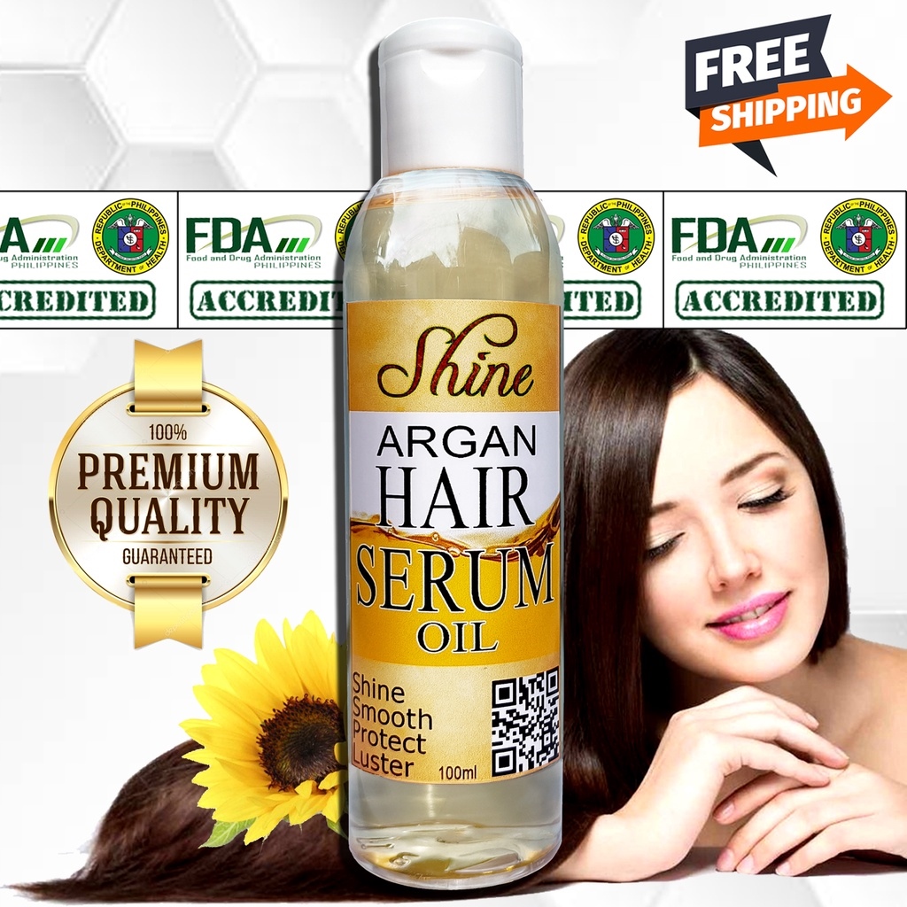 Argan Hair Serum Treatment Oil Original Shem Care Organic Vitress