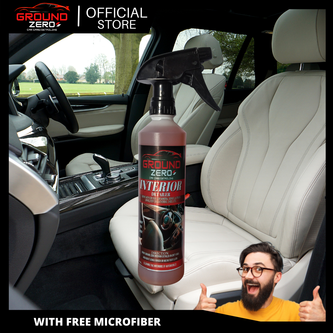 Ground Zero Car Care Premium interior detailer(500ml) cleaning