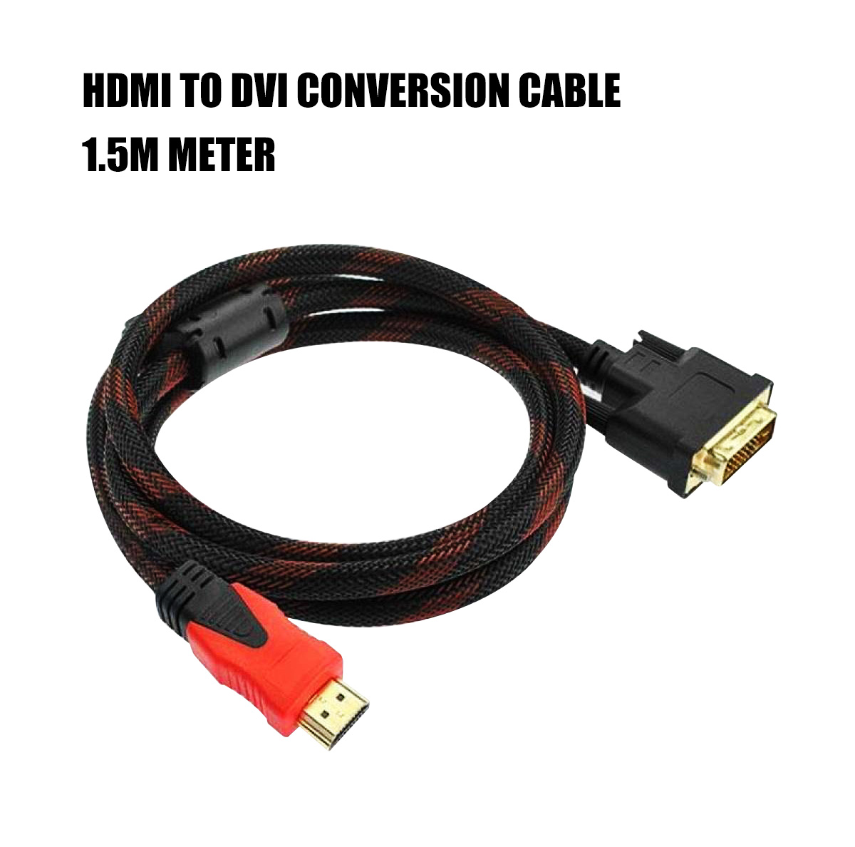 1.5M High Speed HDMI To DVI Digital Audio Cable DVID (24+1 Pin