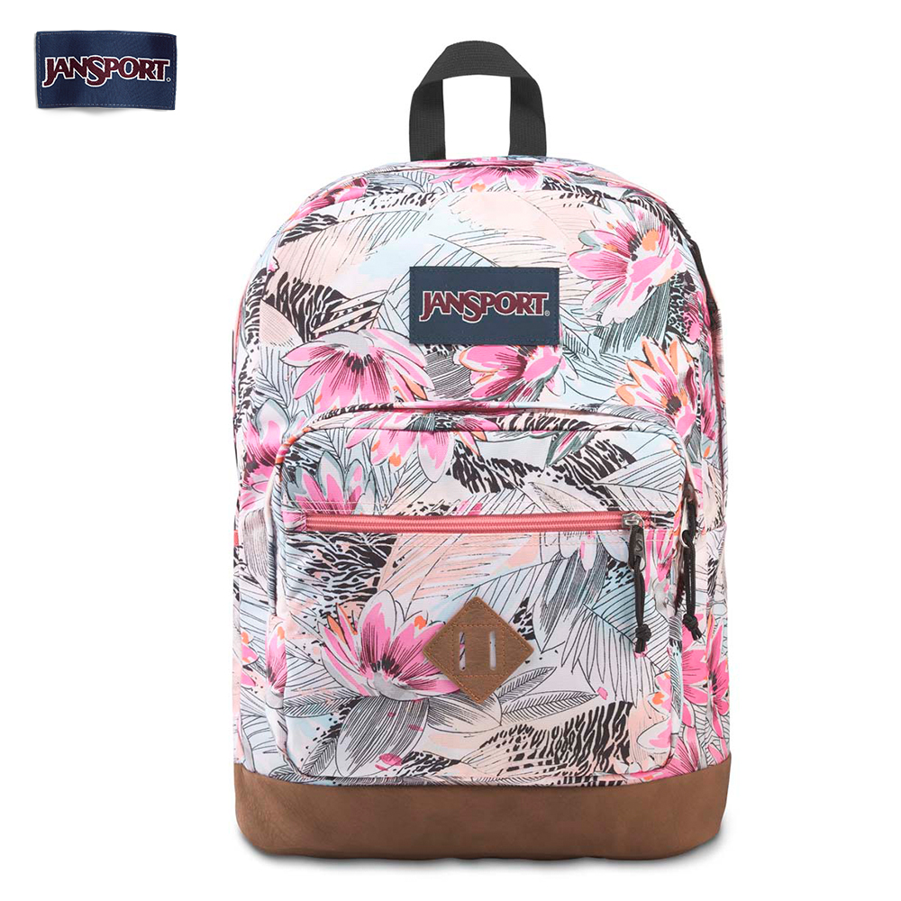 baby pink jansport backpack