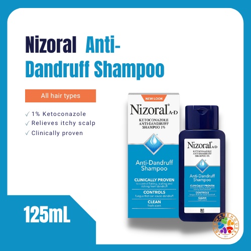 Nizoral A-d Ketoconazole Anti-dandruff Shampoo, 4 Fl.oz 125ml 