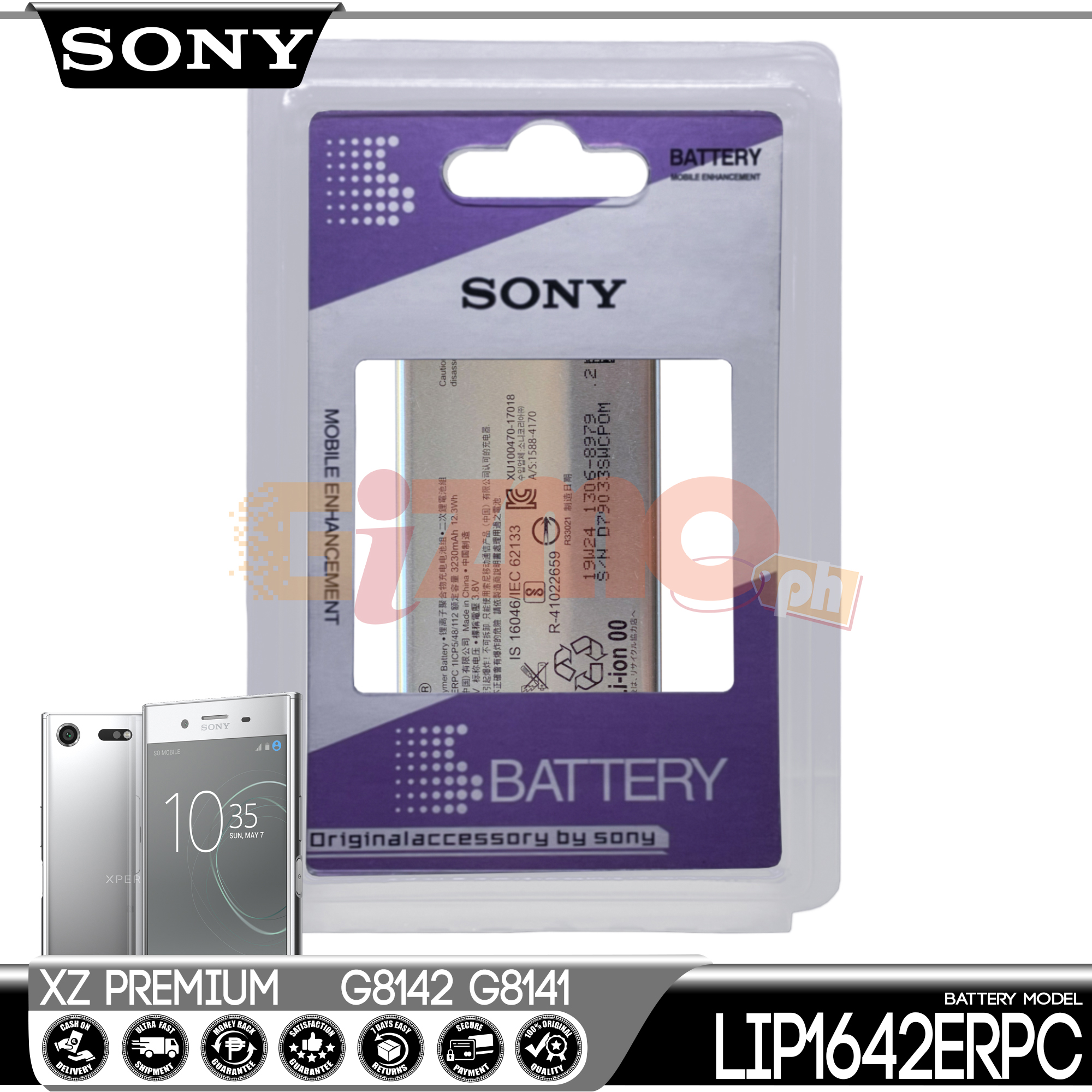 Sony Xperia Zx Original Sony Xperia XZ Premium G8141/G8142