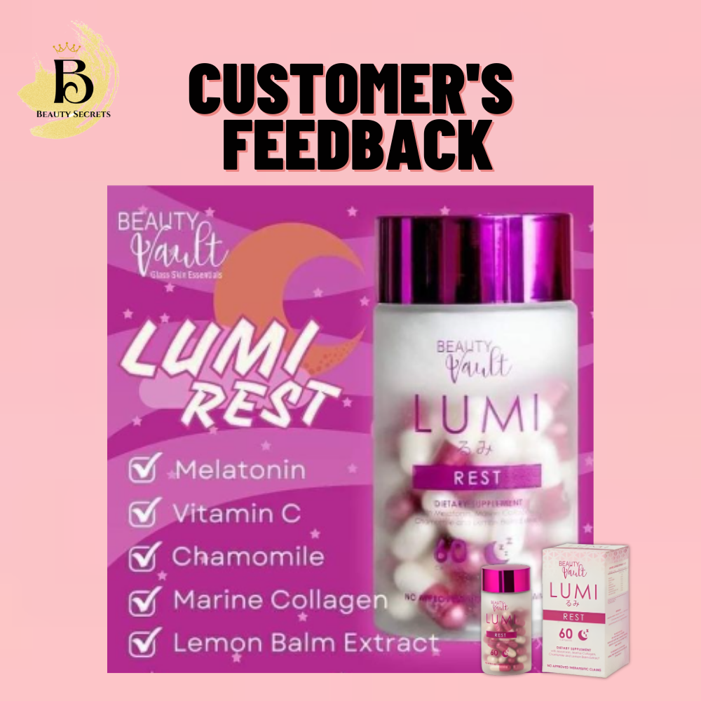 BEAUTY VAULT LUMI REST (Better sleep and skin) | Lazada Philippines