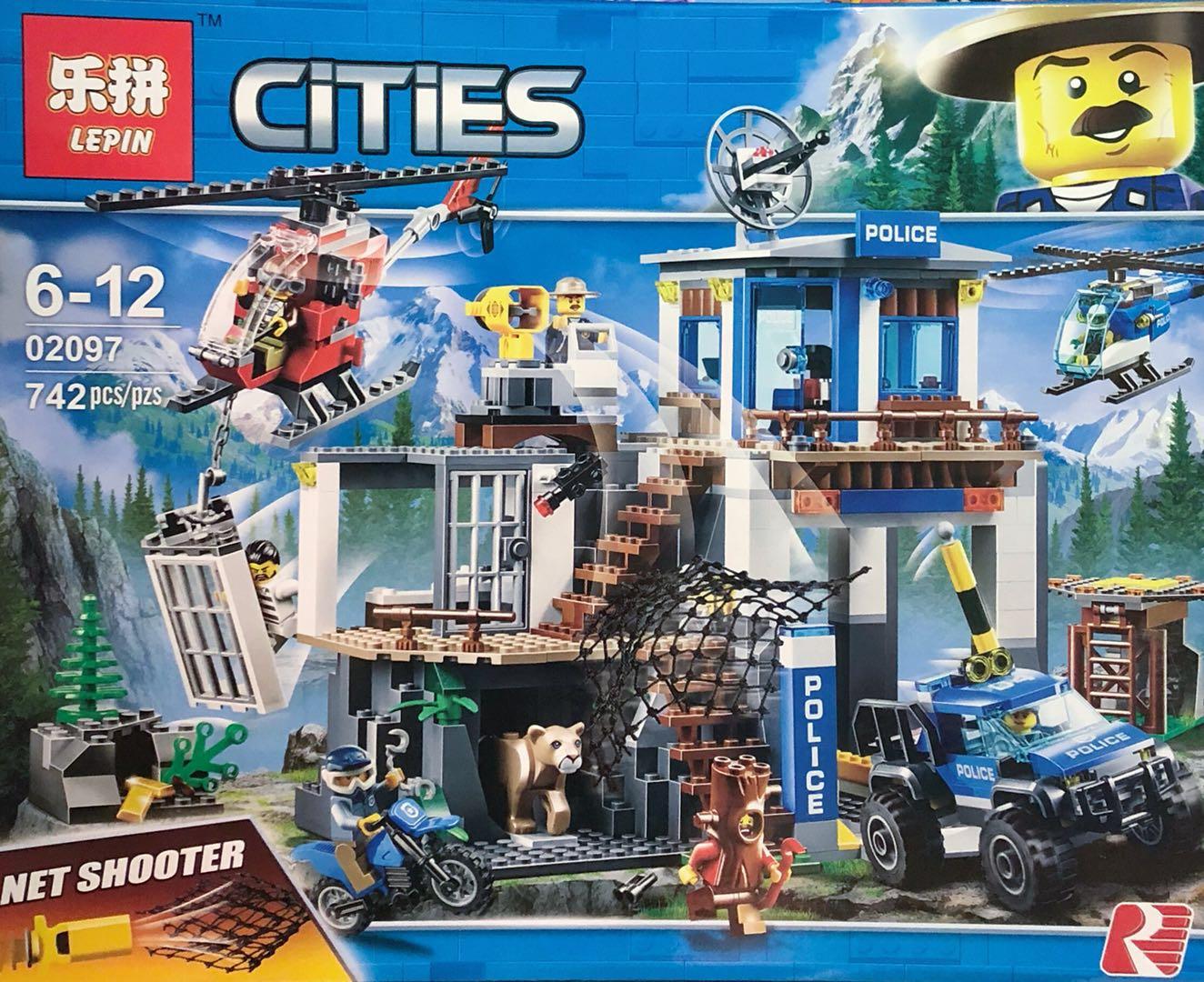 big lego police station