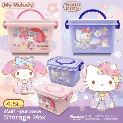 Authentic Hello Kitty My Melody Multi-purpose Storage Box