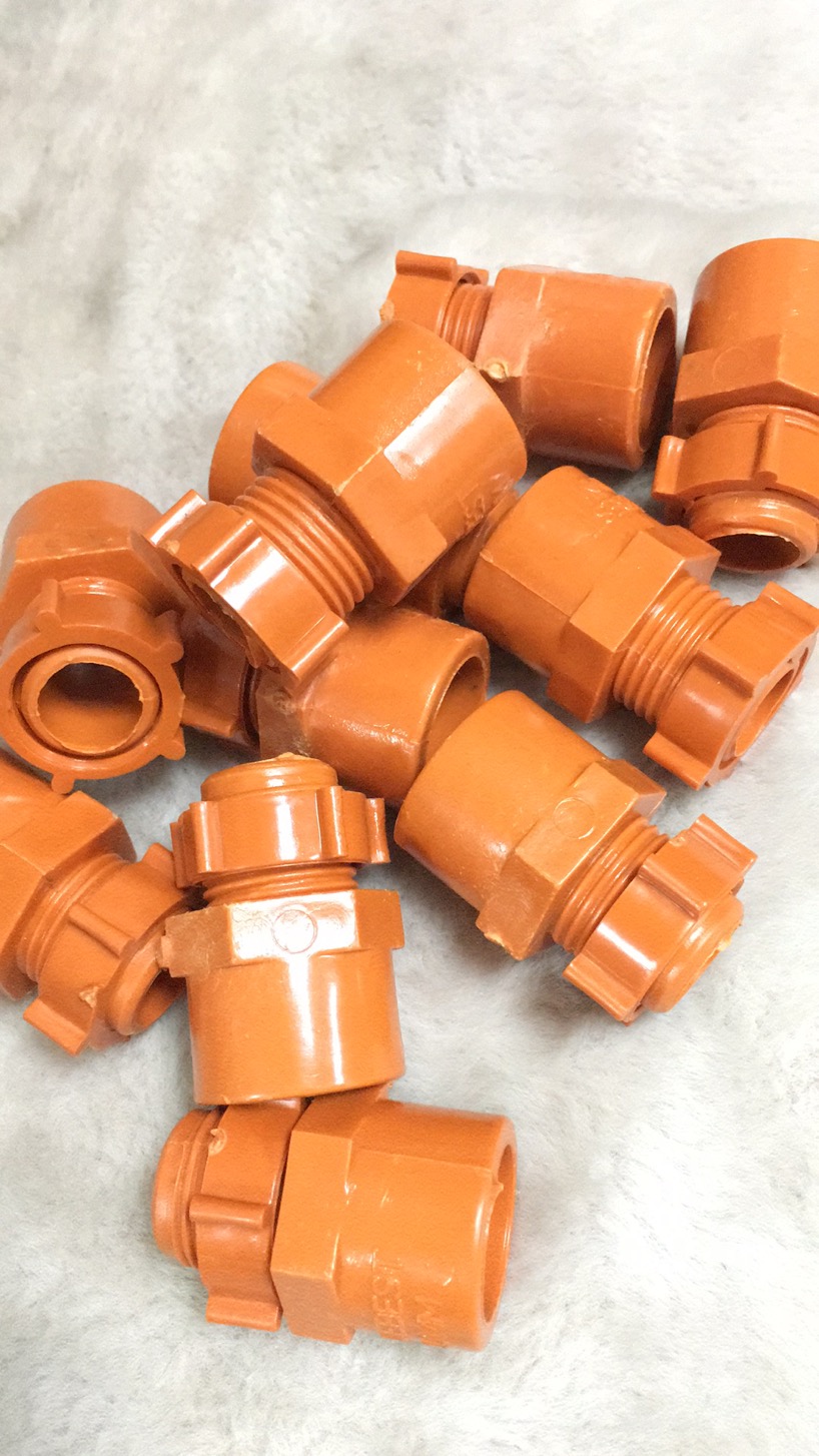 PVC ORANGE MALE ADAPTER WITH LOCKNUT 1/2 3/4 1INCH Lazada PH