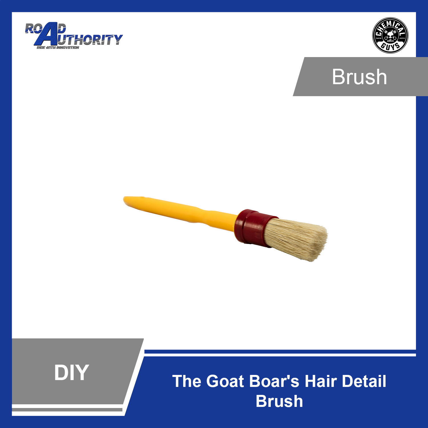 Chemical Guys The Goat Boars Hair Detail Brush (ACC_S90)