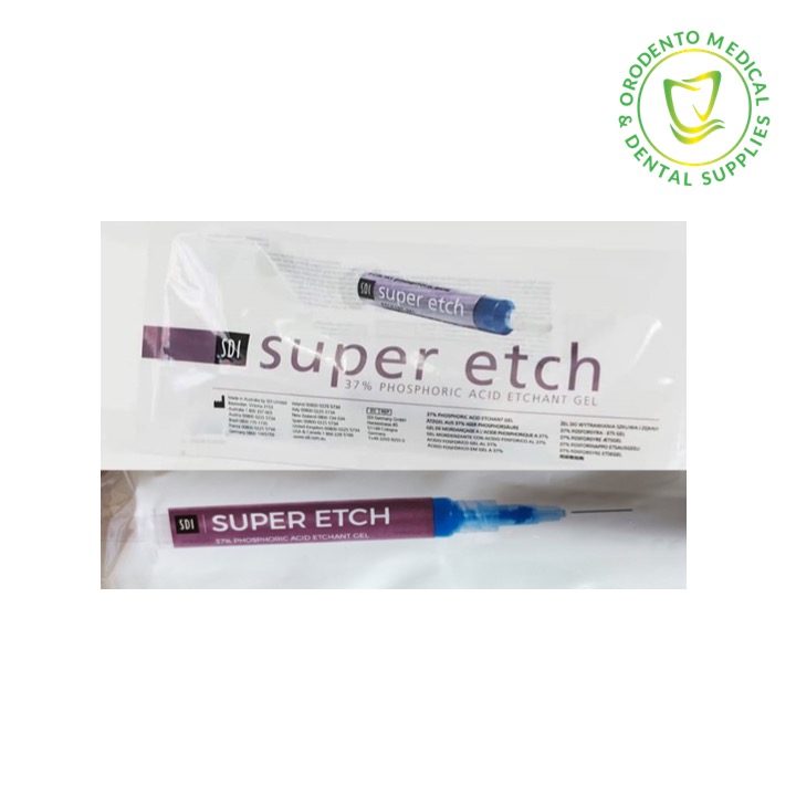 Gel Étauche Super Etch Jumbo – Acide Phosphorique 37% Pour Porcelaine | Dentisterie SDI
