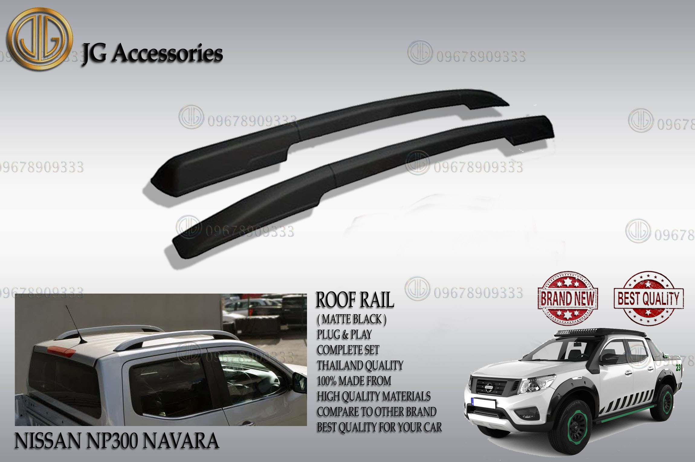 Nissan np300 roof online rails