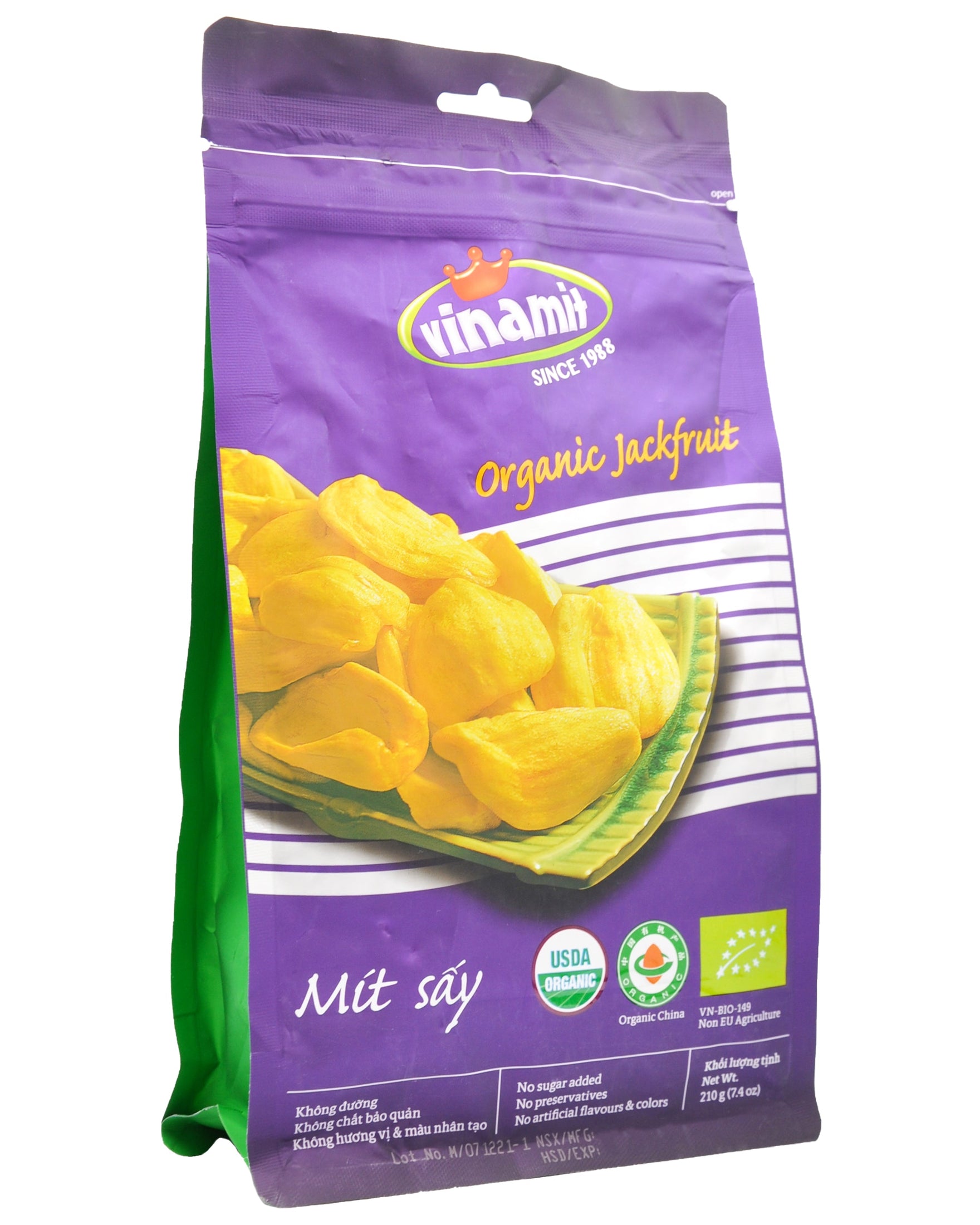 Vinamit Organic Jackfruit Chips (210g) Lazada PH