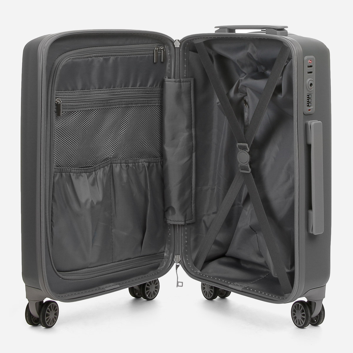 Travel Basic KX Hail 20Inch Small Hard Case Luggage in Gray review and