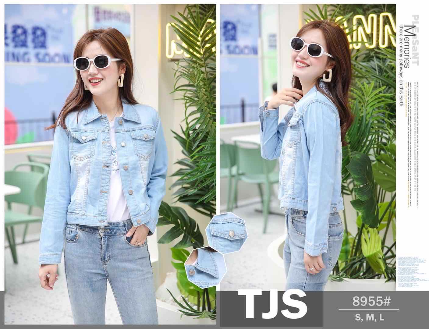 cheap cropped denim jacket