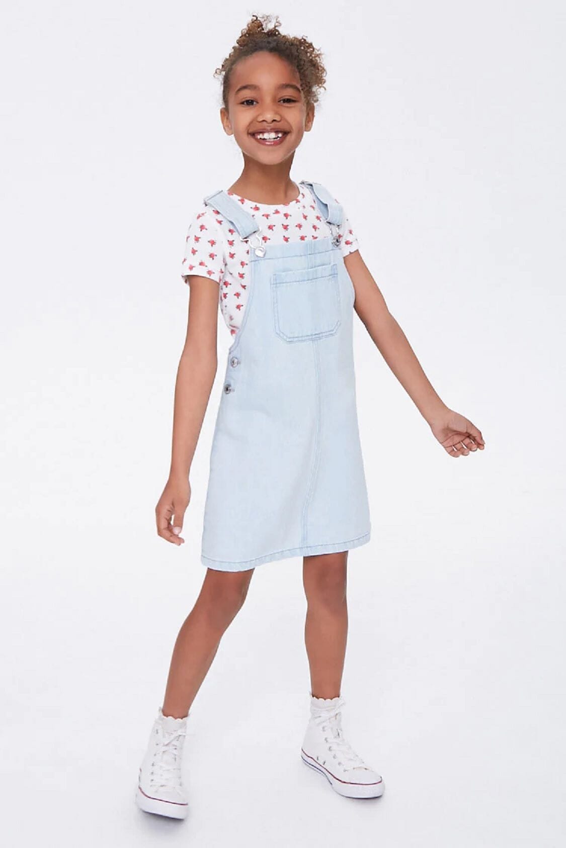 girl denim overall dress