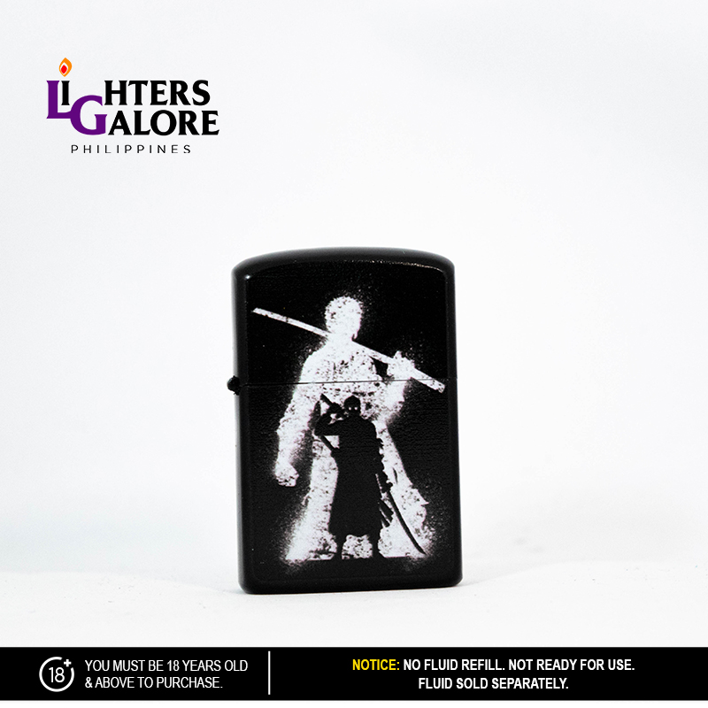 Lighters Galore BRANDLESS FLINT LIGHTER (ONE PIECE ZORO SHADOW