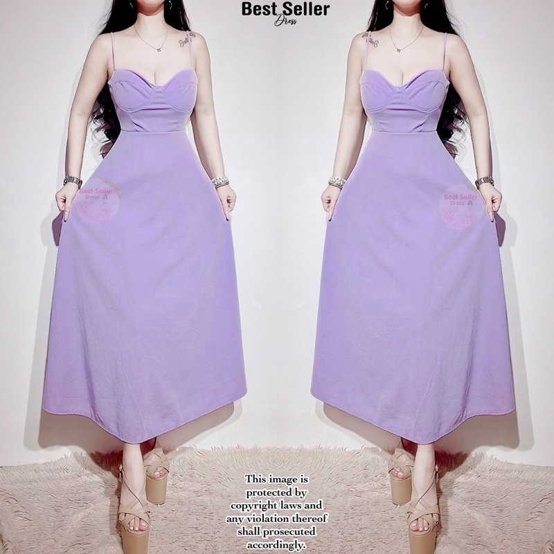 BEST SELLER SAKURA REGULAR/PLUSSIZE CORSET MAXI DRESS (BEST SELLER