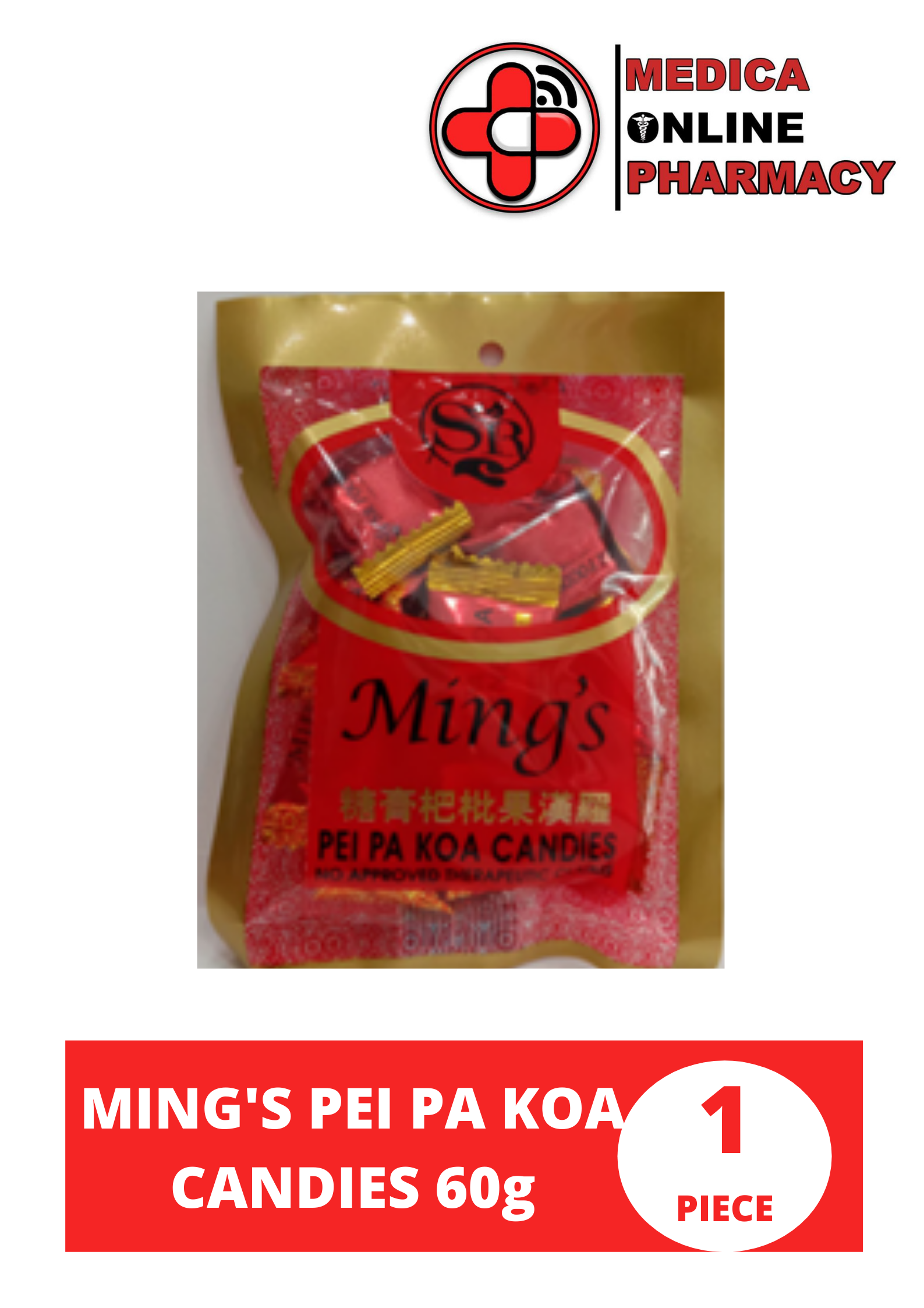 MING'S PEI PA KOA CANDIES 60g Lazada PH