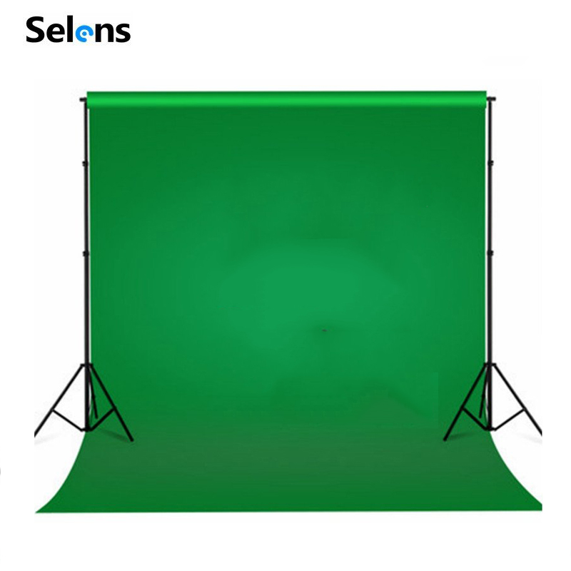 【Free Shipping+Delivery in 72 hours】Selens 2x3m Green Screen With Stand ...