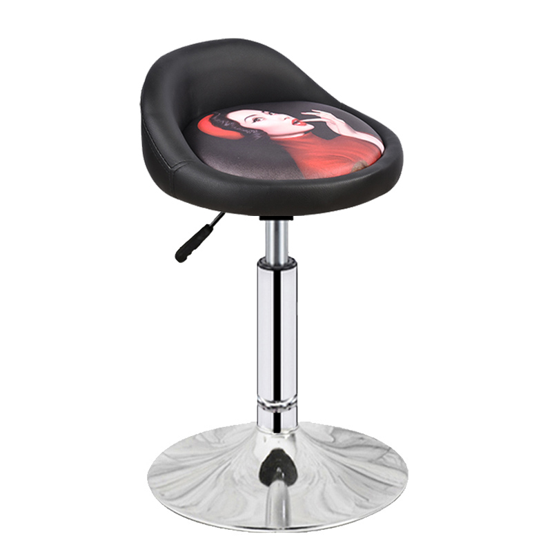 Bar Stool Modern Simple Lifting Rotating Bar Chair Backrest Chair Home High Stool Bar Manicure