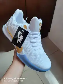 kobe mamba focus white gold