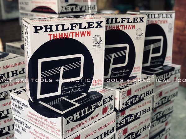 Philflex THHN Wire Stranded #14/7 #12/7 #10/7 #8/7 (150M PER BOX ...