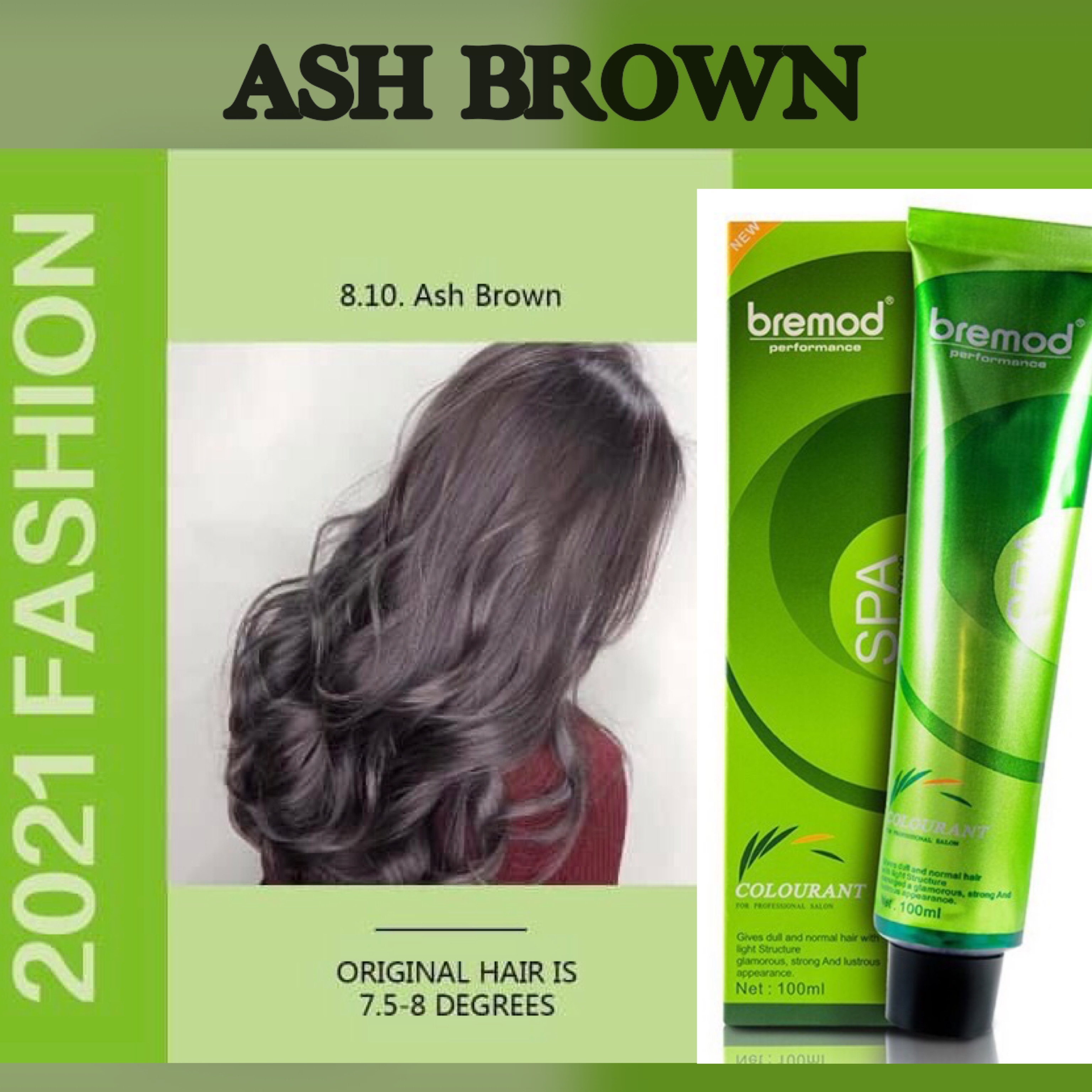 Ash Brown Bremod Hair Color Chart Infoupdate Org